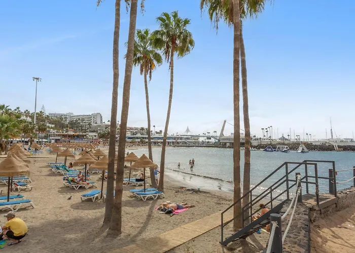 Exclusivo Pie De Playa Apartman Costa Adeje (Tenerife)